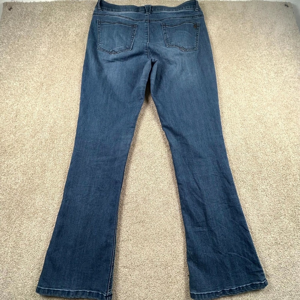 Democracy Women's Boot Cut Jeans - Medium Blue Wash - Picture 4 of 7